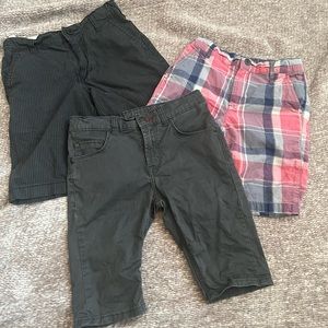 LOT of 3 Boys Shorts Size 8
